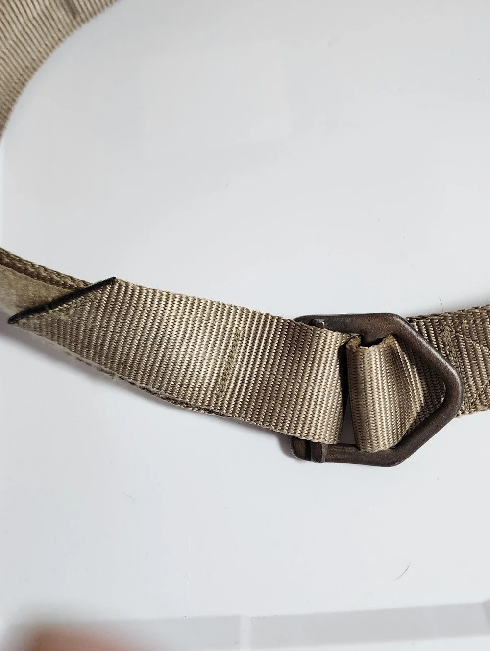 TAC SHIELD Heavy-Duty Riggers Belt D-Ring For Secure Tie-Ins Size Medium